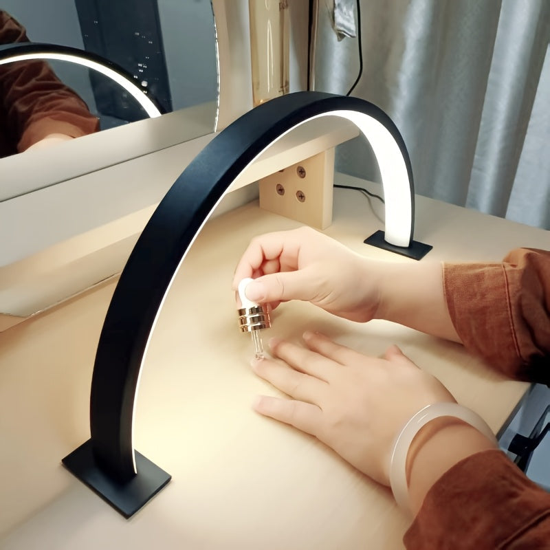 LED Tischlampe Bogen – USB Metall – Dimmbare Arbeitsleuchte