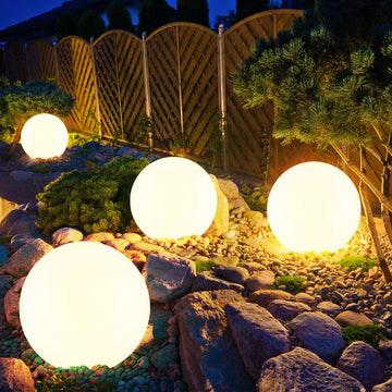 Gartenleuchten – Kugel Design – Wasserdicht – Für den Außenbereich