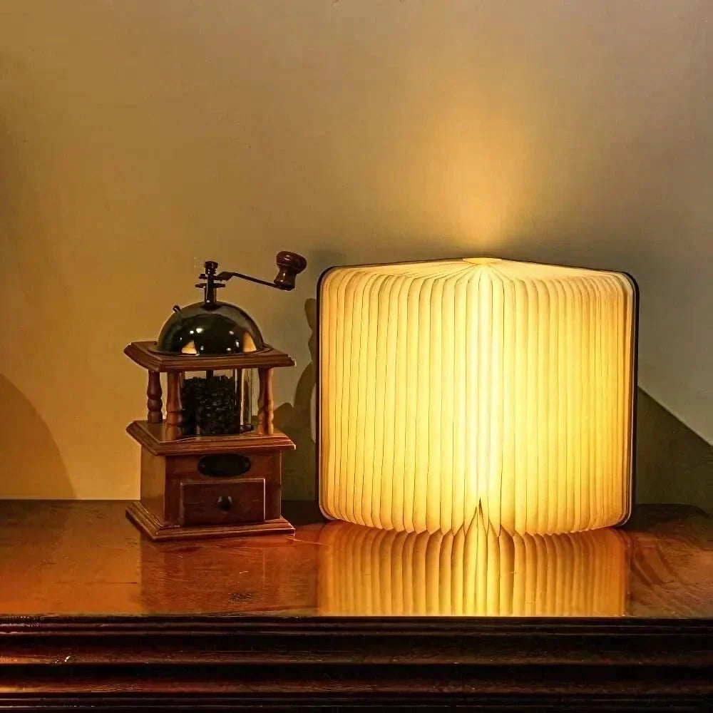 LED-boeklamp – 360° opvouwbaar – Oplaadbaar – Tafellamp lezen
