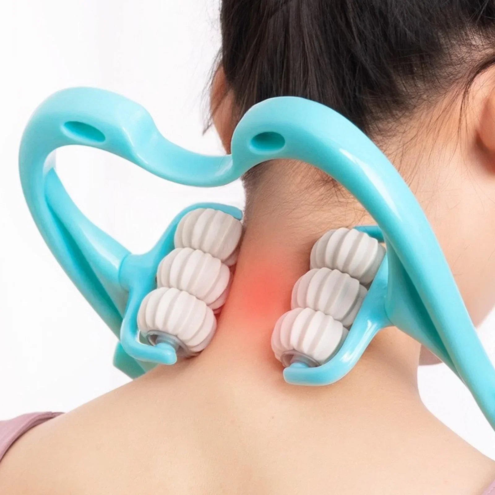 Nackenmassagegerät – Ergonomisch – Für Entspannung und Schmerzlinderung – Handheld