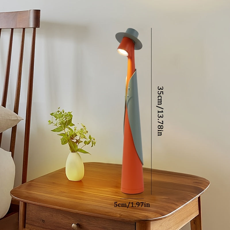 LED Tischlampe Figur Design – Touch Bedienung – Wiederaufladbar für Tisch