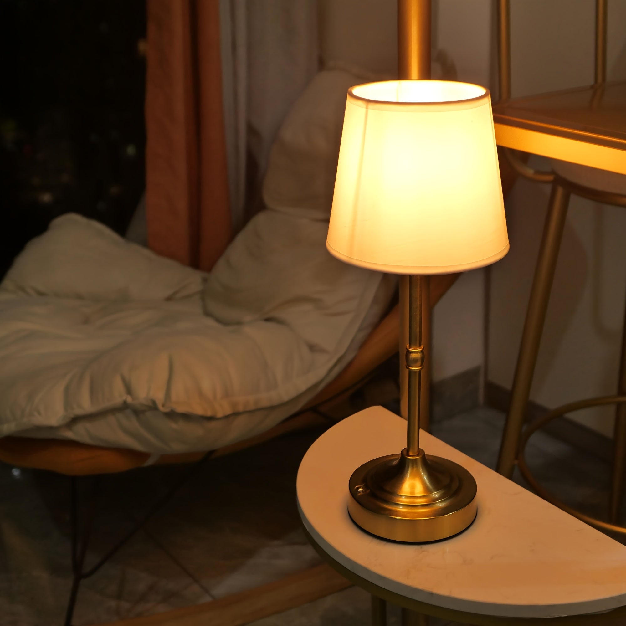Tischlampe Akku – dimmbar – kabellos – LED – für Wohnbereich Schlafzimmer