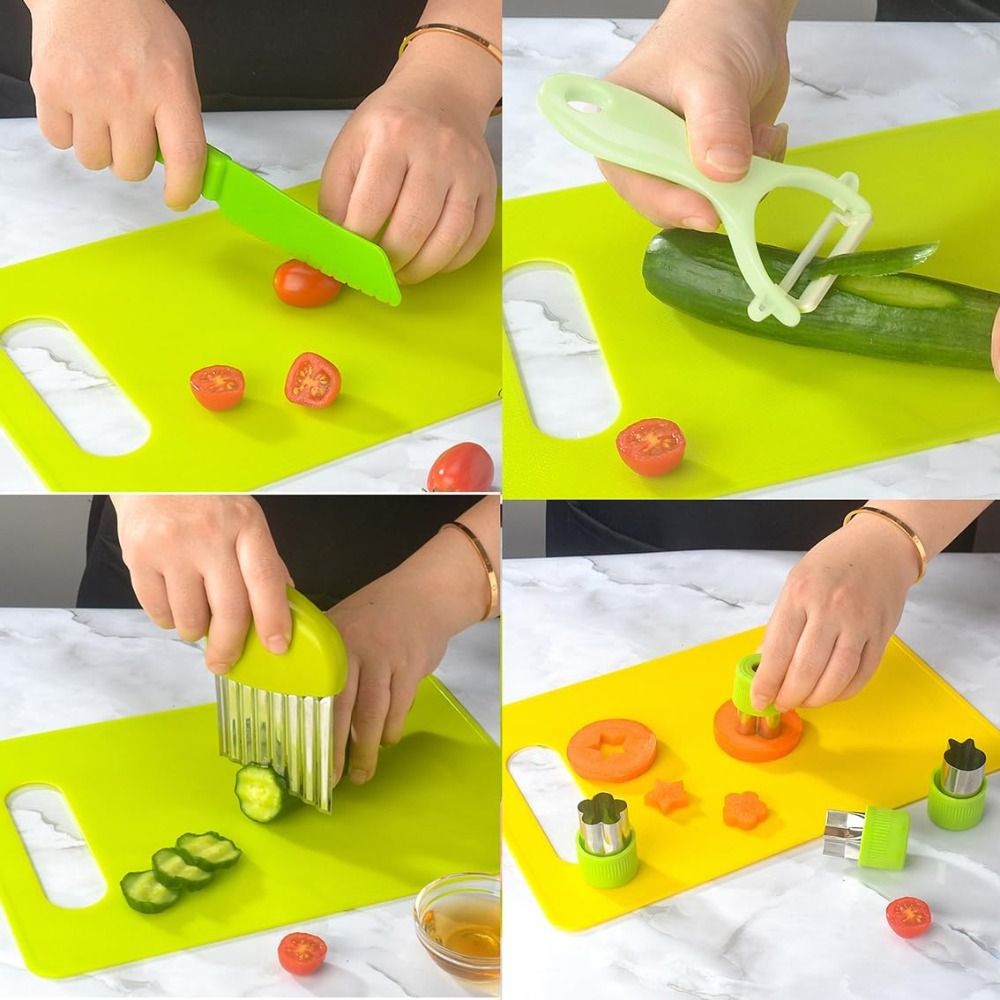 Küchen Spiel Set – Mit Werkzeugen und Schneidebrettern – Fördert Kreativität
