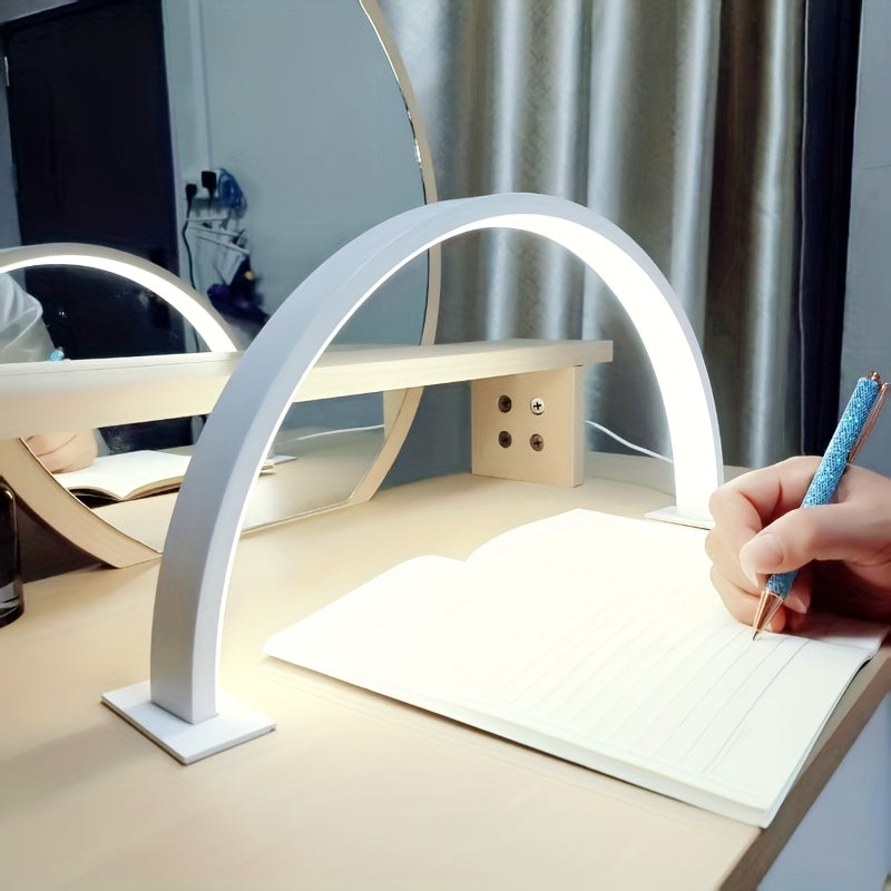 LED Tischlampe Bogen – USB Metall – Dimmbare Arbeitsleuchte