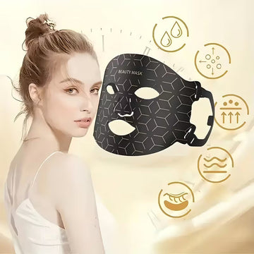 LED Beauty Maske – Mit Lichttherapie – Für Hautpflege und Anti-Aging