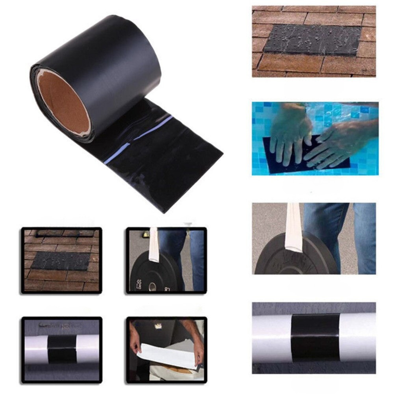 SealFix Ultra Dichtband | Wasserdichtes & selbstklebendes Reparaturband