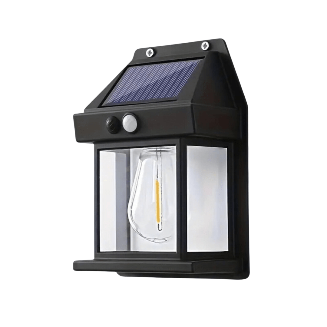 Solar Wandleuchte Außen - LED - Bewegungsmelder - 1000 Lumen - IP65