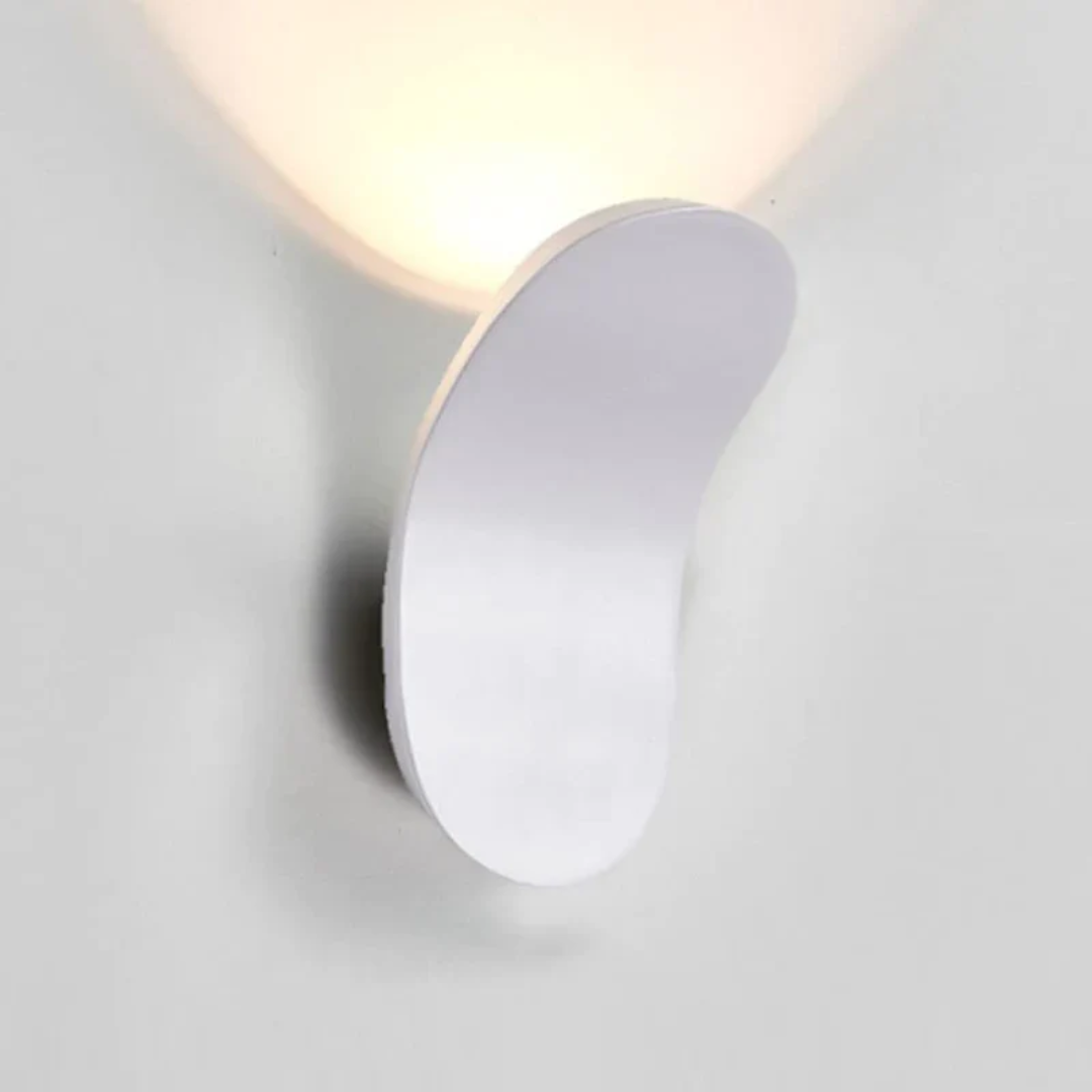 Wandlampe Holz LED – Minimalistische Nordische Wandleuchte – Für Wohnräume