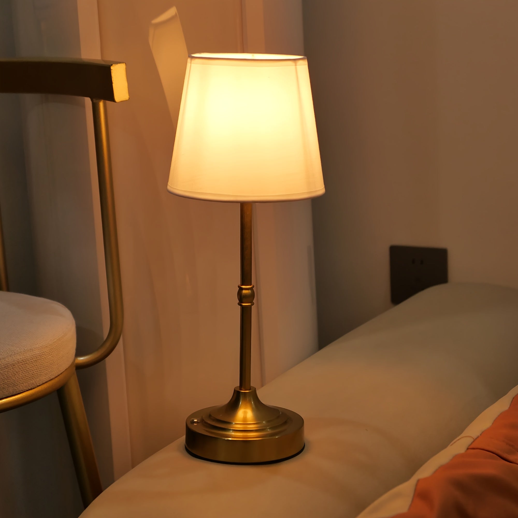 Tischlampe Akku – dimmbar – kabellos – LED – für Wohnbereich Schlafzimmer