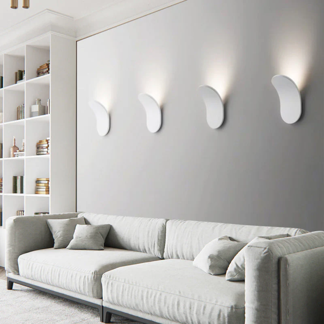 Wandlampe Holz LED – Minimalistische Nordische Wandleuchte – Für Wohnräume