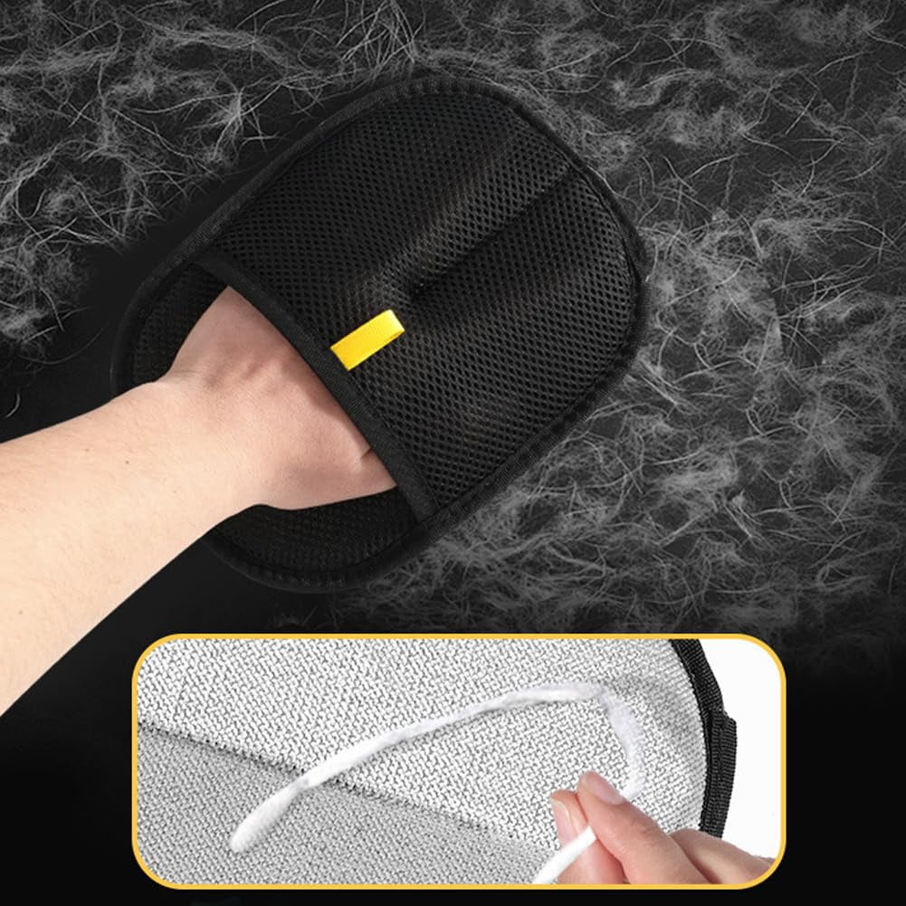 Entfernungs-Handschuh für Tierhaare und Fussel – Wiederverwendbar – für Sofas und Kleidung