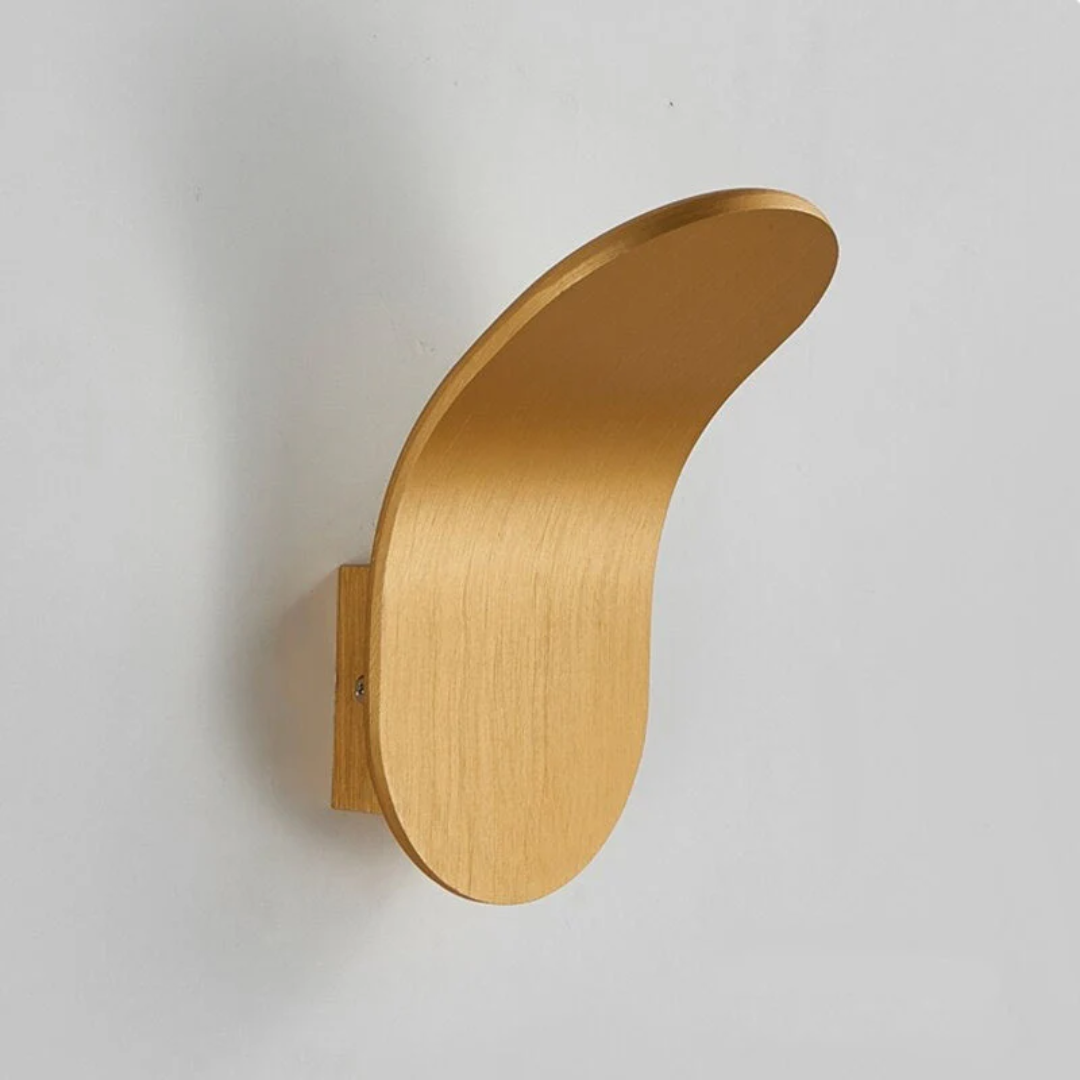 Wandlampe Holz LED – Minimalistische Nordische Wandleuchte – Für Wohnräume