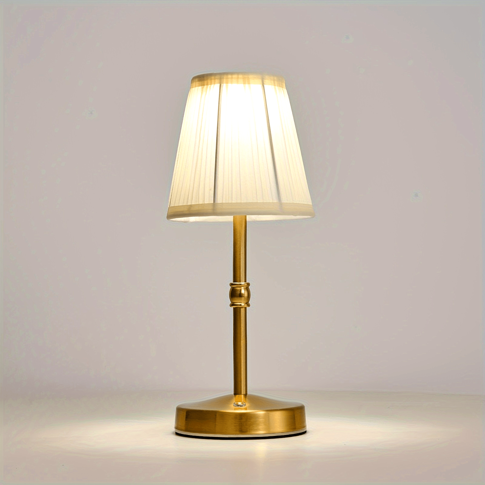 Tischlampe kabellos – antik Messing Finish – Touch dimmbar – Innenbereich Beleuchtung