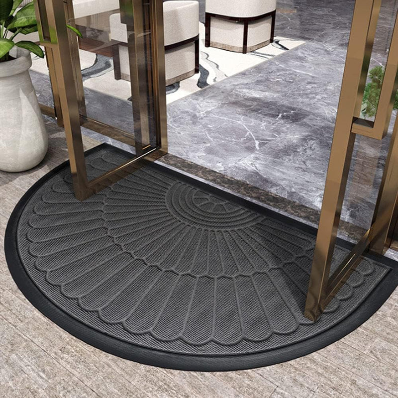 Deurmat Halfrond Rubber Antislip Structuur Voor Entree