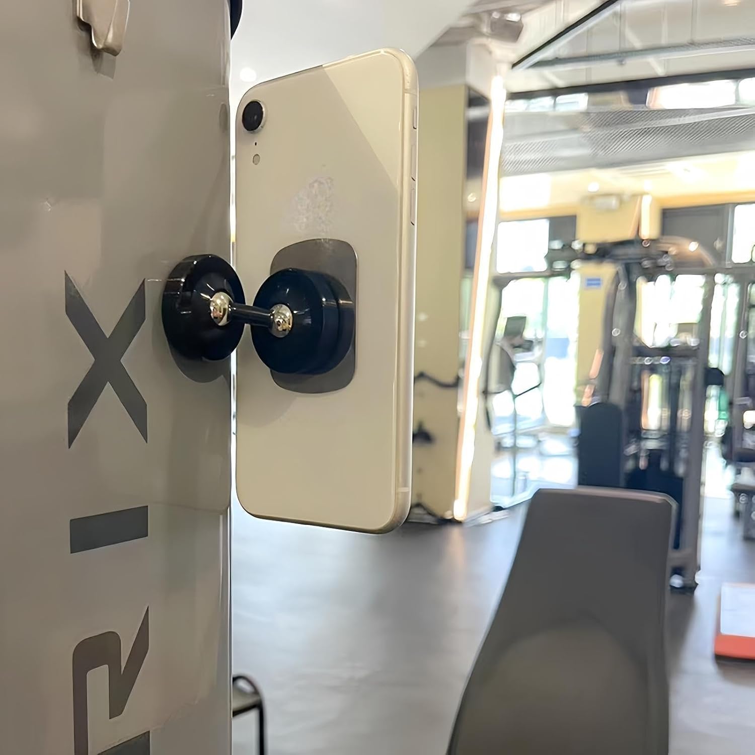 Magnetischer Handyhalter – Für Fitnessgeräte – Für bequemes Filmen und Musik hören