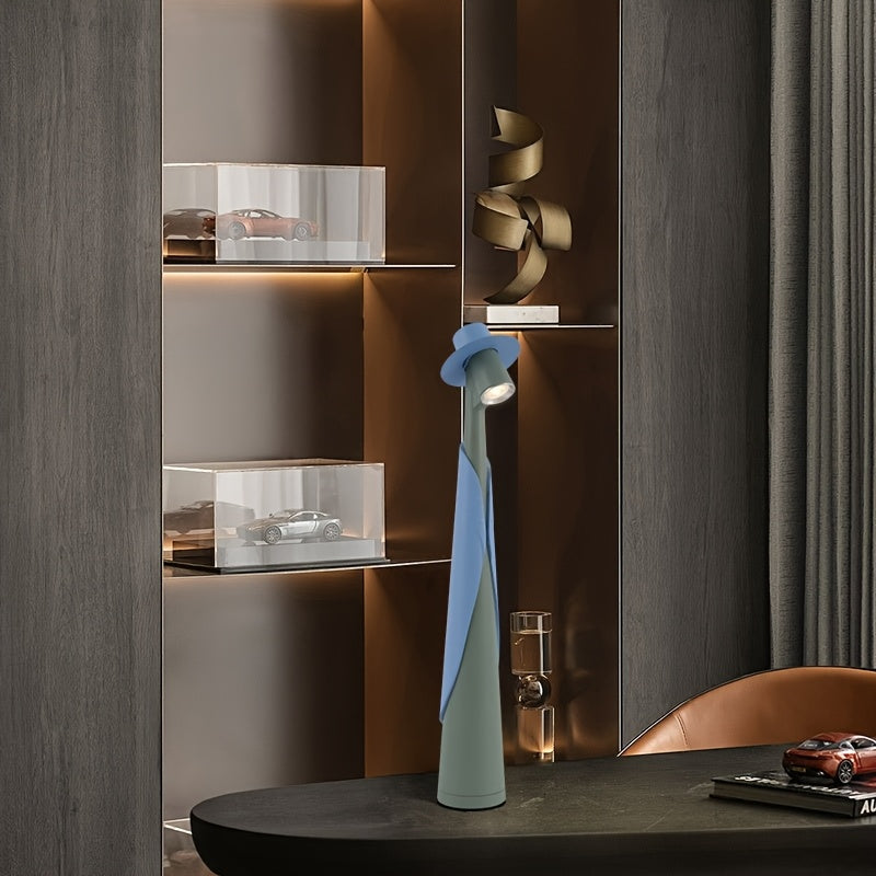LED Tischlampe Figur Design – Touch Bedienung – Wiederaufladbar für Tisch