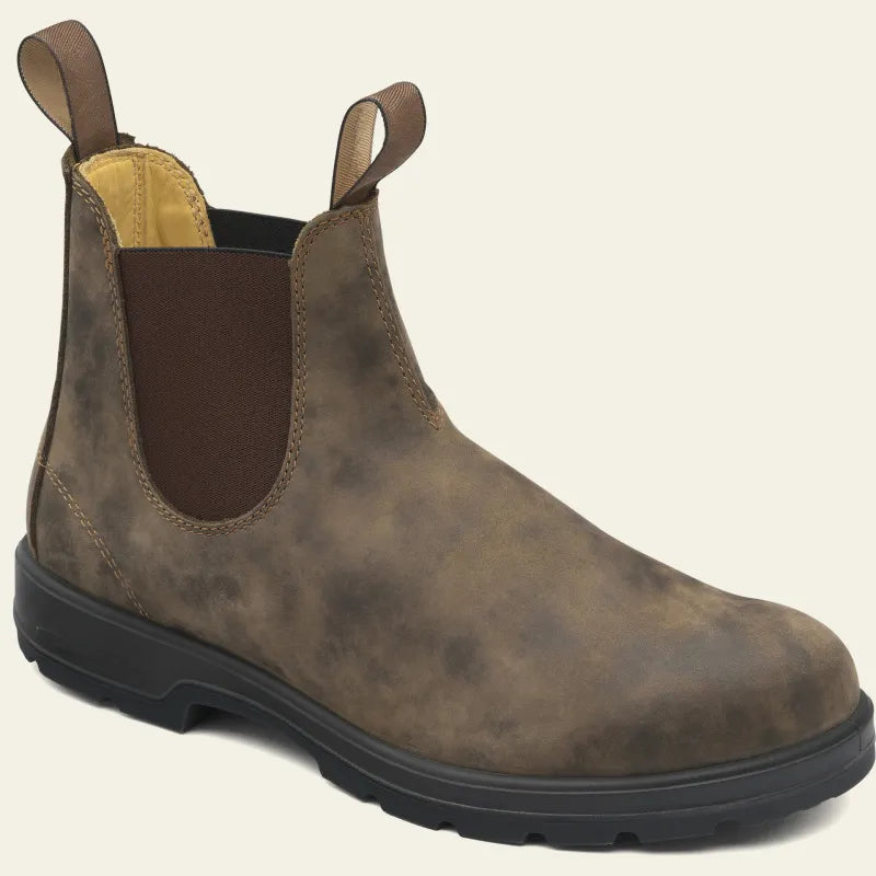 Chelsea Boots – Leder – Elastische Einsätze – Für den Alltag