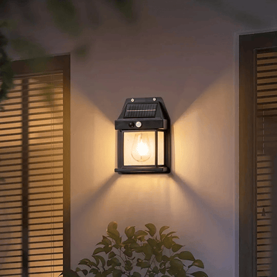 Solar Wandleuchte Außen - LED - Bewegungsmelder - 1000 Lumen - IP65