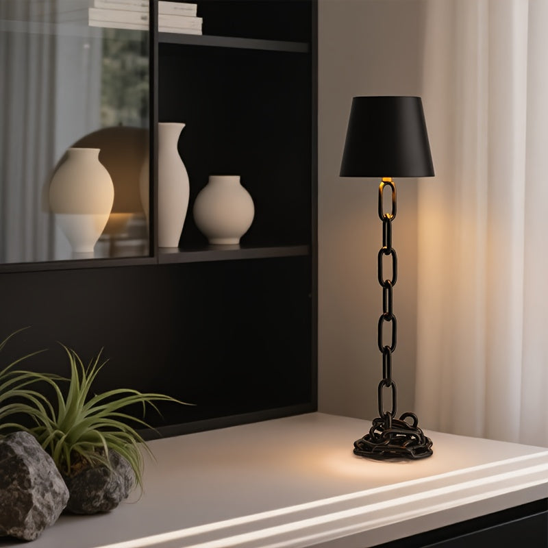 Tischlampe Akku – Ketten Design – Touch LED Tischlampe Modern