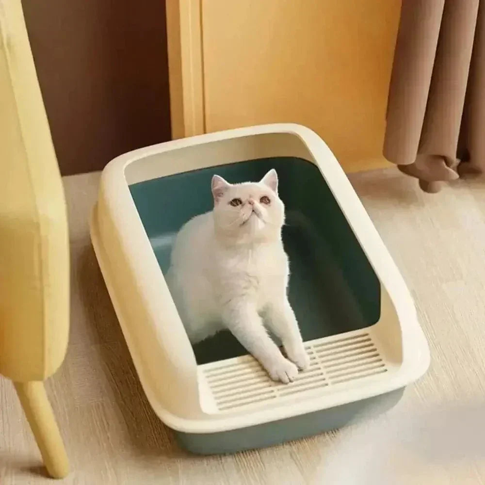 Katzenstreu-Litterbox – Mit Rutschfestem Boden – Für Komfort und Sauberkeit