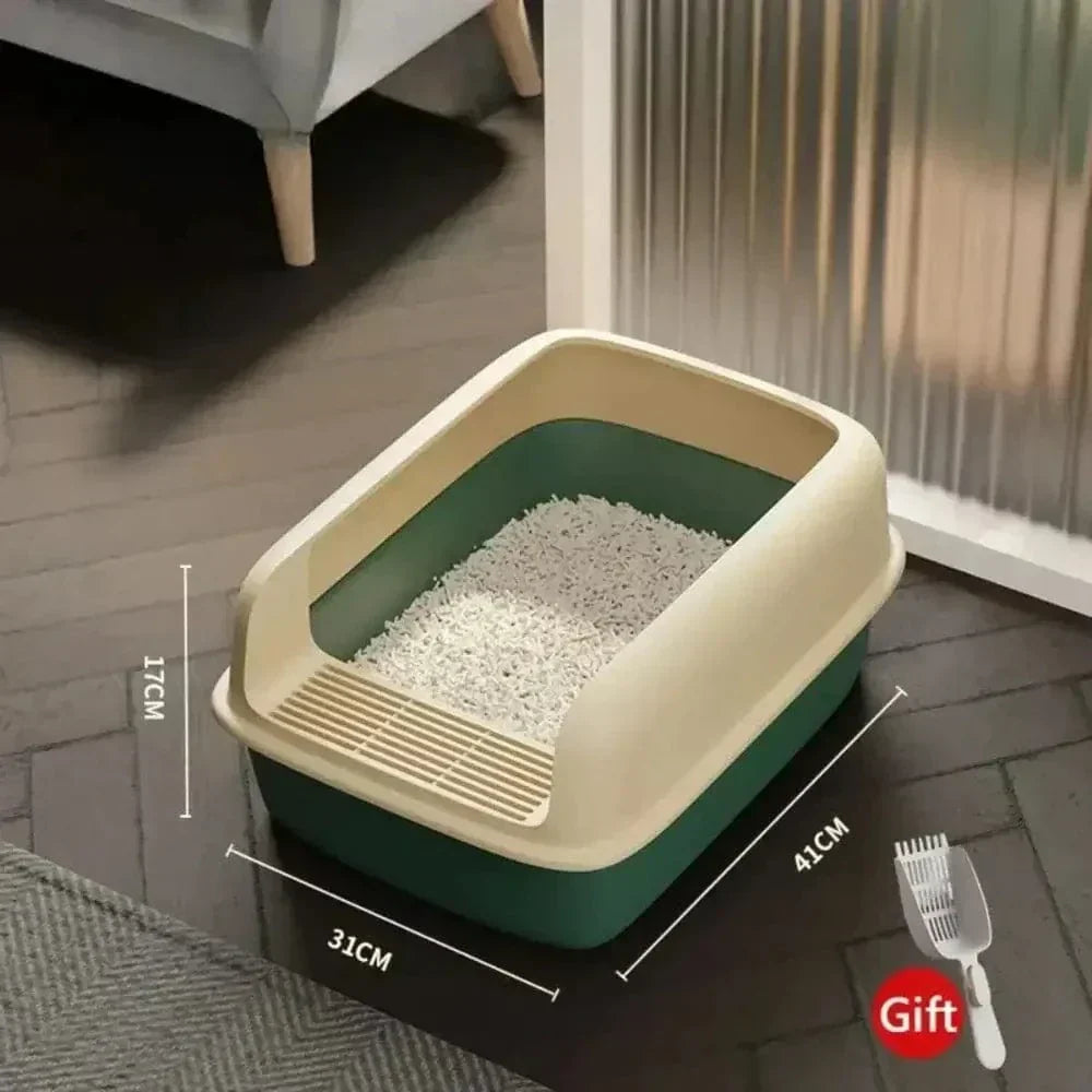 Katzenstreu-Litterbox – Mit Rutschfestem Boden – Für Komfort und Sauberkeit