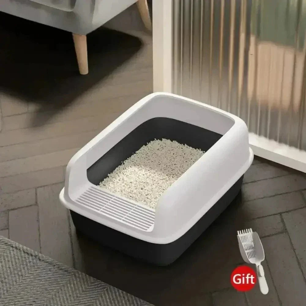 Katzenstreu-Litterbox – Mit Rutschfestem Boden – Für Komfort und Sauberkeit