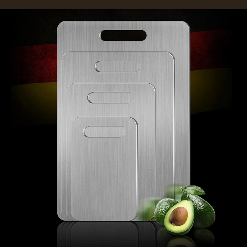 Hygienisches Schneidebrett aus Titan | Antibakteriell, Langlebig, Sichere und beste Option zum Kochen