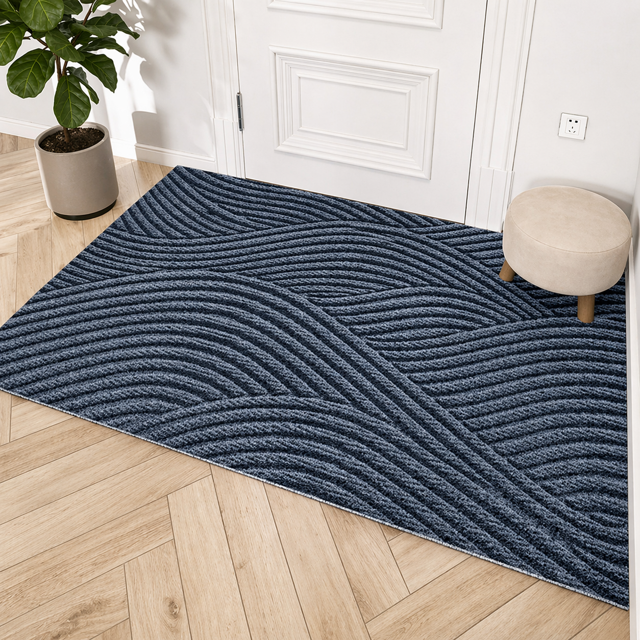 Deurmat – Gestructureerd oppervlak – Antislip ontwerp – Voor de entree