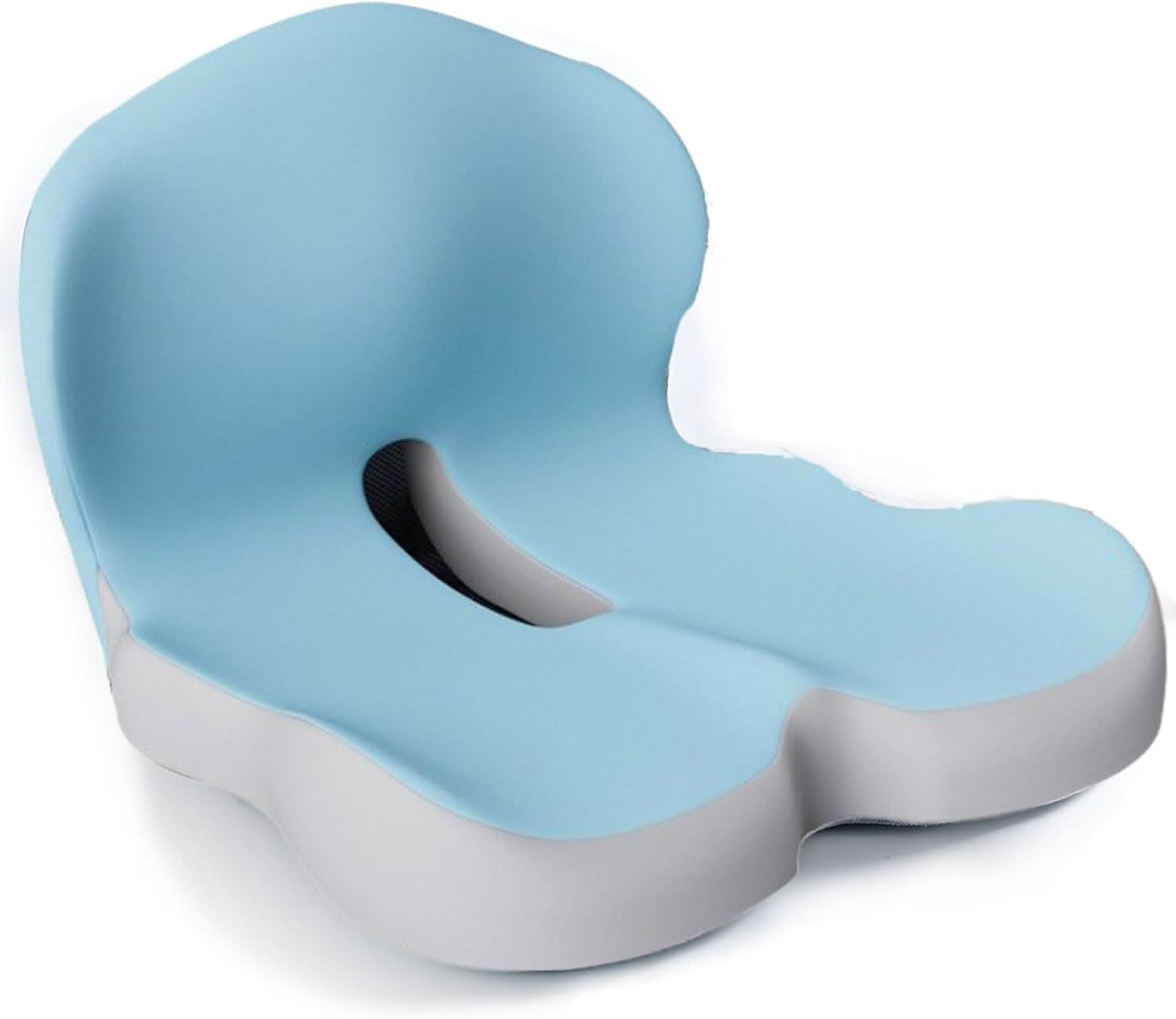 Ergonomisches Sitzkissen – Memory Foam – rutschfest – für Rückenstütze