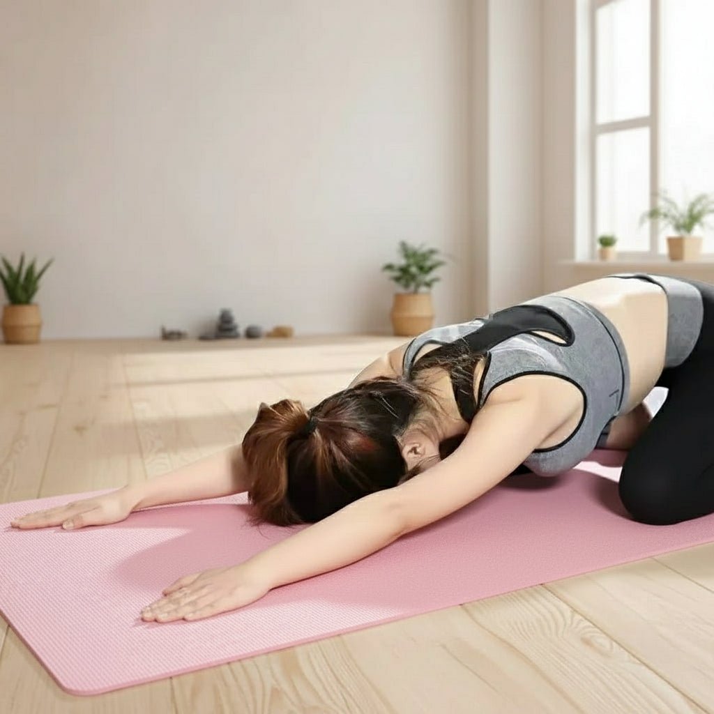 Yoga Matte – Rutschfest – Dicke Polsterung – Für Zuhause