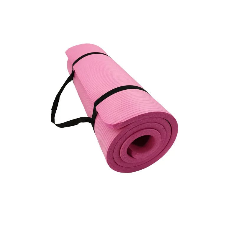 Yoga Matte – Rutschfest – Dicke Polsterung – Für Zuhause