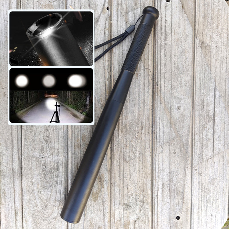 Aluminium Hammer – LED-Taschenlampe – rutschfester Griff – für Notfälle
