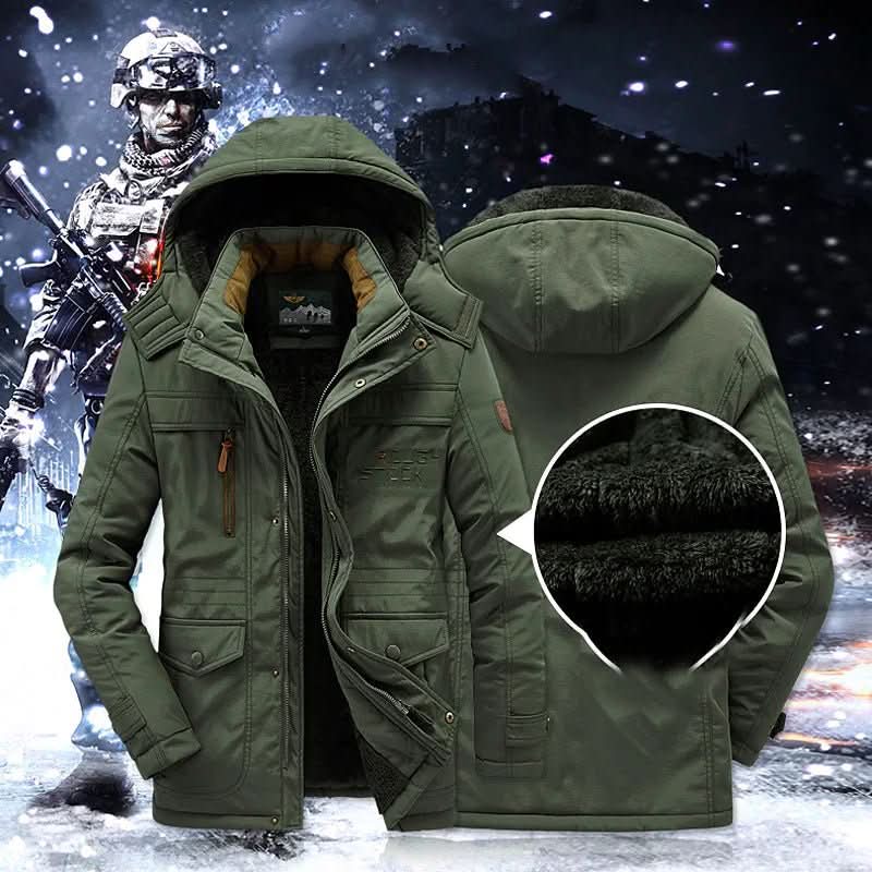 Vielseitiger Wattierter Parka – Mit Kapuze – Für kalte Tage – Für den Winter