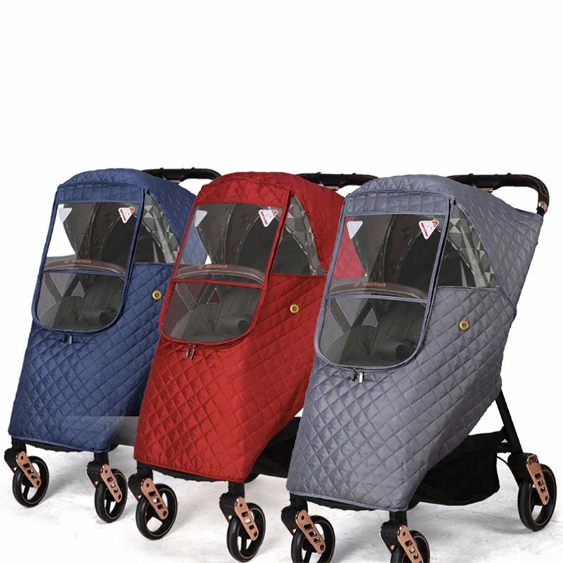 Hochwertiges Ganzjahres-Set für den Kinderwagenbezug | Langlebiges Material für ultimativen Schutz und Komfort