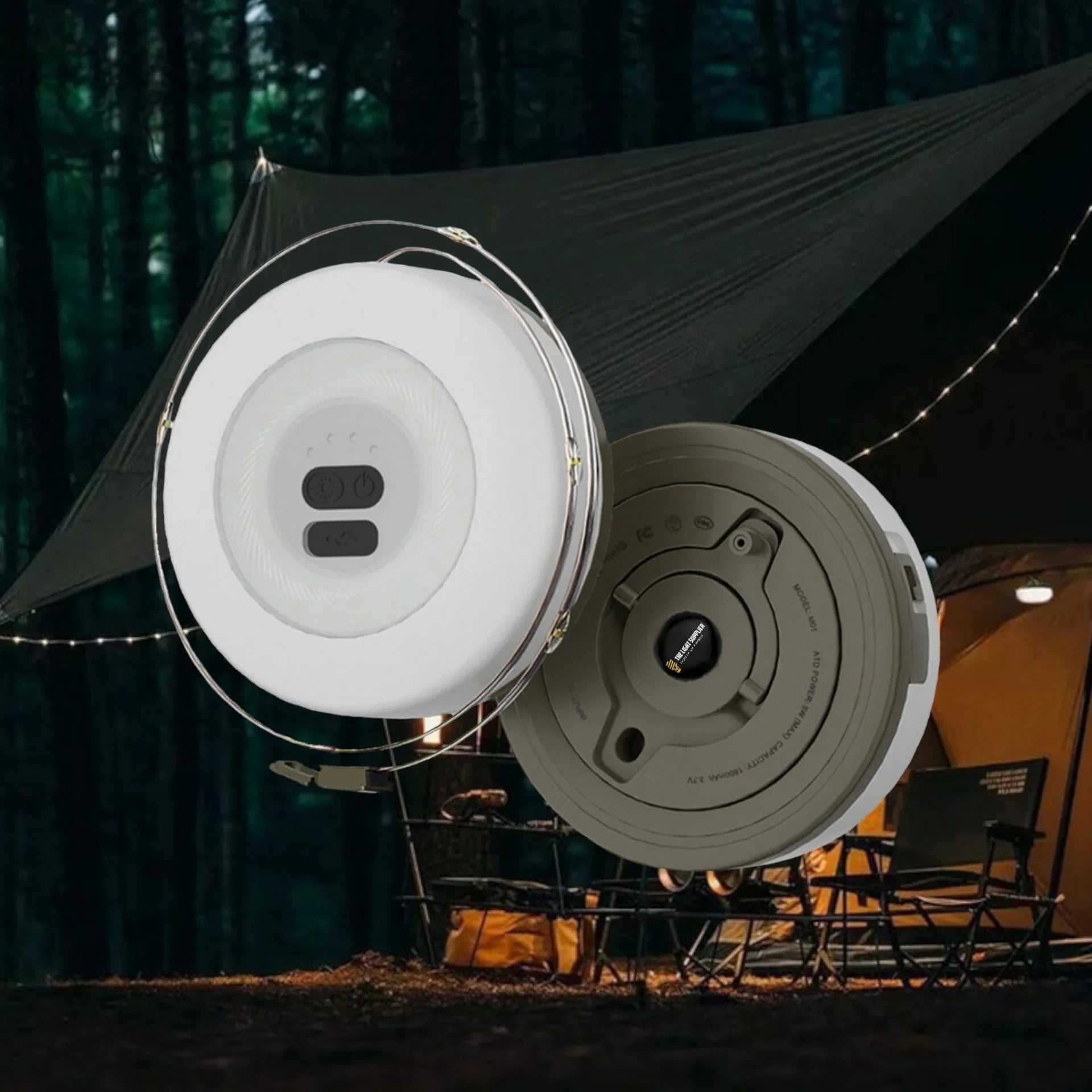 Lichterkette Outdoor – Akku LED – Camping Beleuchtung String Light