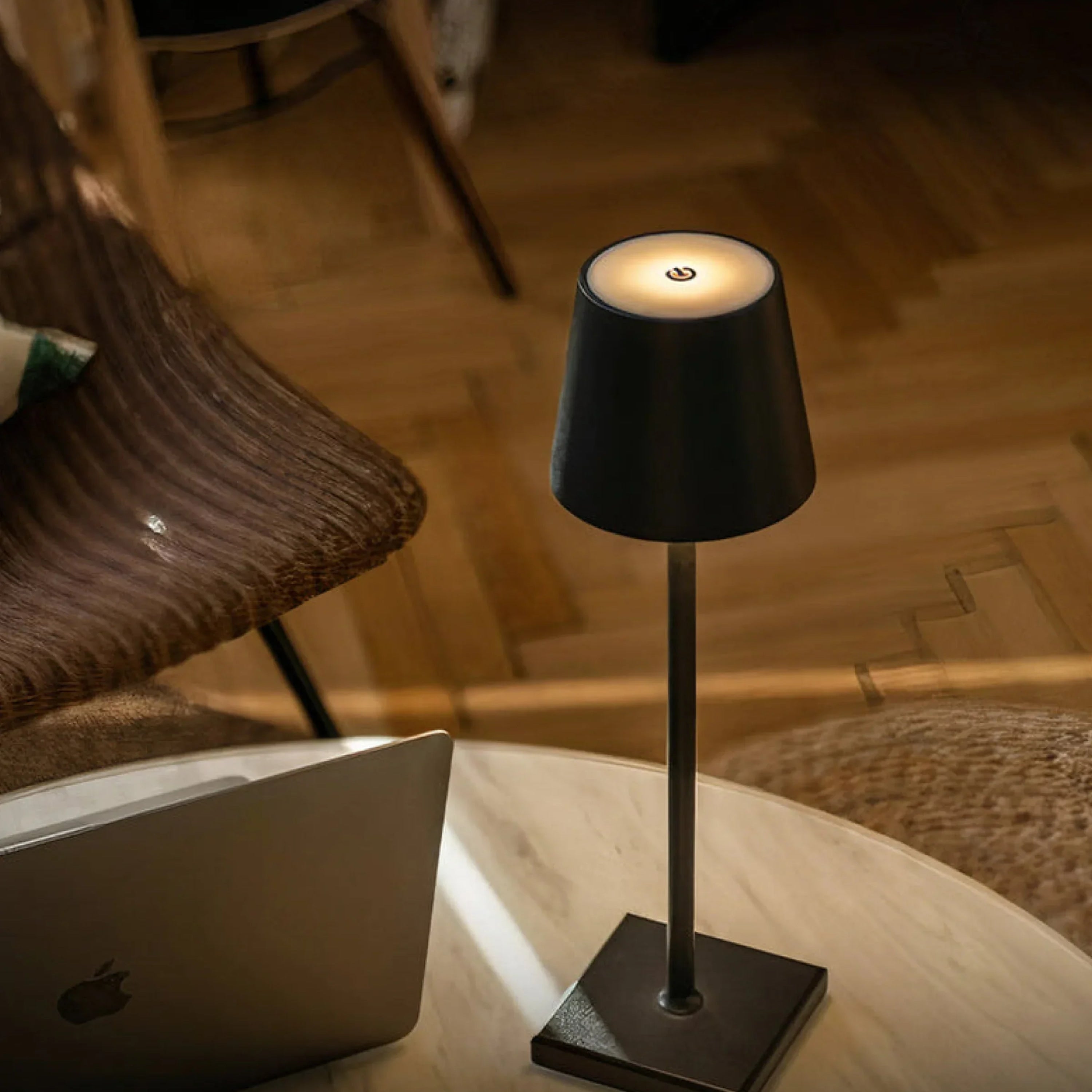 Tischlampe Akku – Dimmbar Touch LED – Kabellose Designlampe Modern