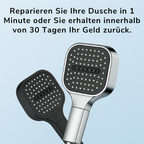 Duschkopf – Hoher Wasserdruck – Einstellbare Strahlarten – Für das Badezimmer