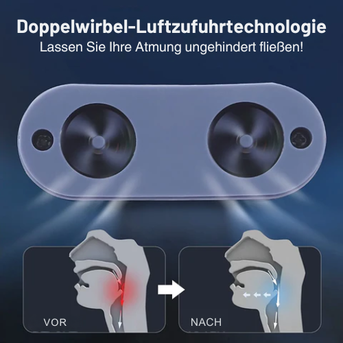 Schlafapnoe-Maske – Anti-Schnarch-Gerät – Kompakt und Tragbar – Für besseren Schlaf