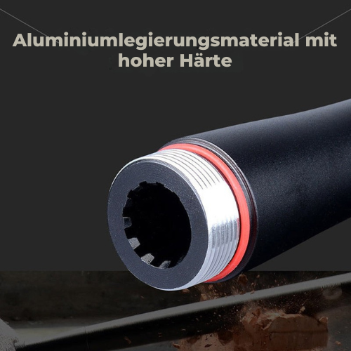 Aluminium Hammer – LED-Taschenlampe – rutschfester Griff – für Notfälle