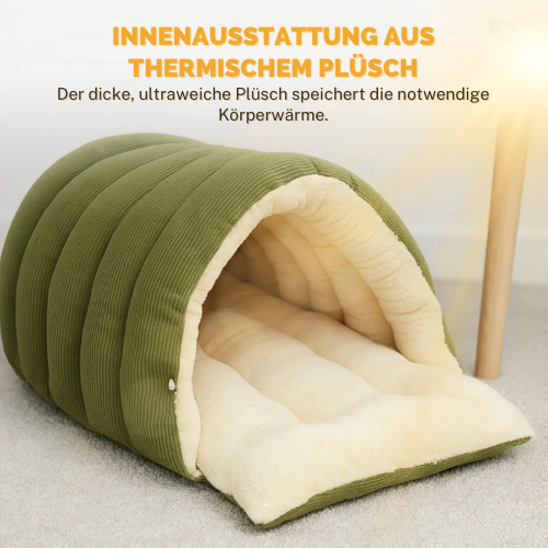 Katzenbett – Weiches Material – Warm und Gemütlich – Für Katzen und kleine Haustiere