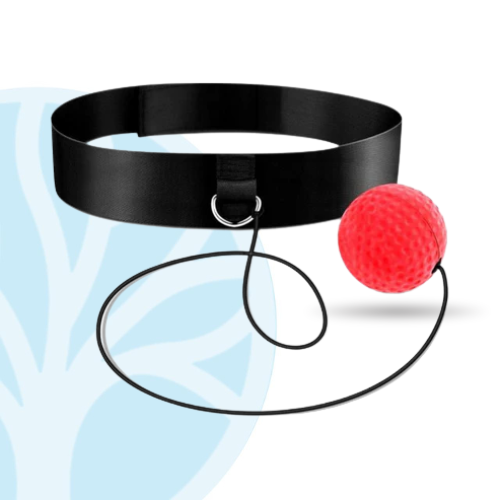 Boxball mit Kopfbügel – Für Geschwindigkeitstraining und Reflexübungen – Mit elastischen Bändern