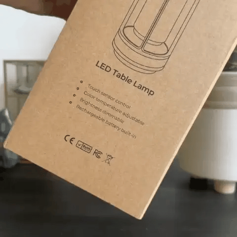 Tischlampe Akku – Touch Steuerung – LED Design Lampe Modern
