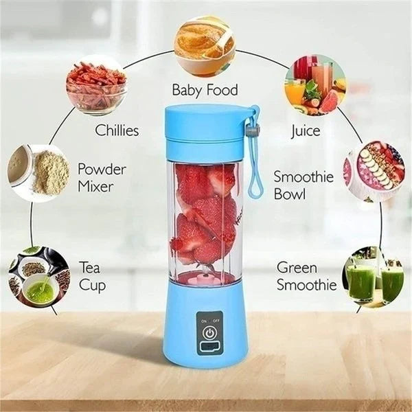 Mini Blender – Tragbar – Mit USB-Aufladung – Für Smoothies und Getränke