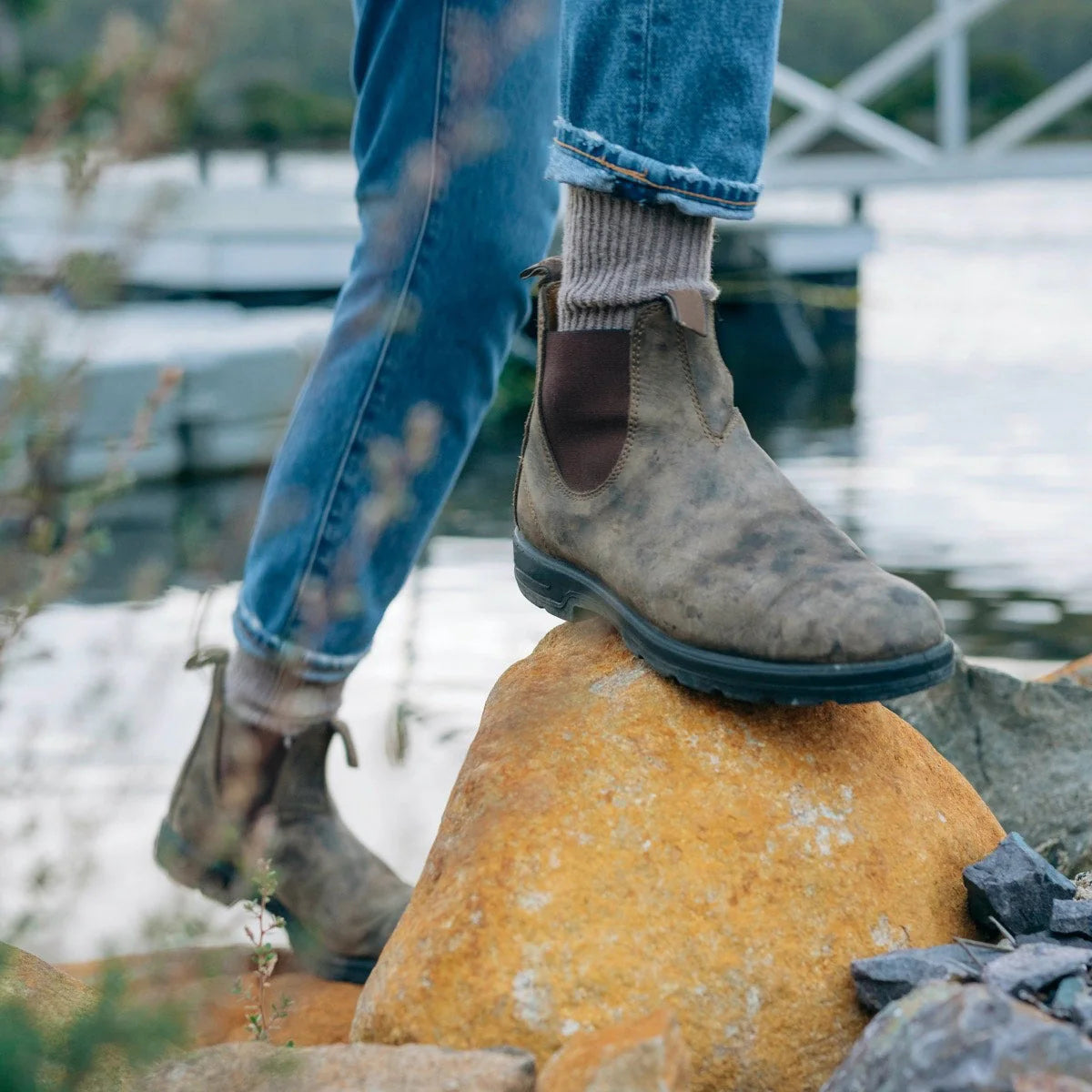 Luvikar Chelsea Boot – wasserdichter Lederstiefel