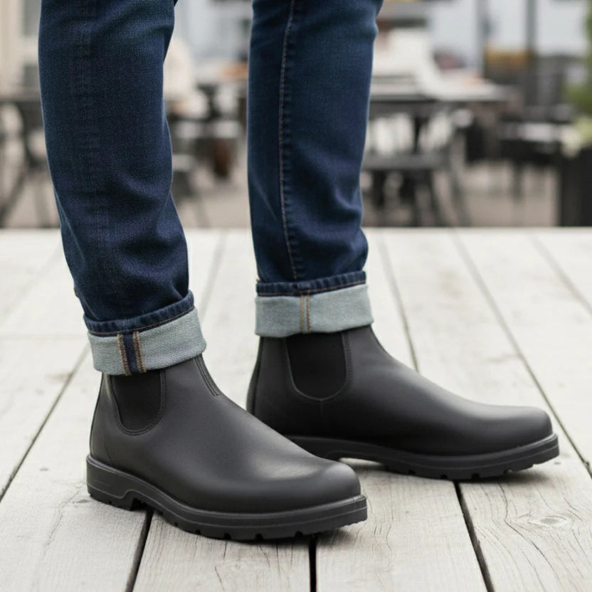 Luvikar Chelsea Boot – wasserdichter Lederstiefel