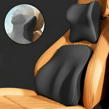 Ergonomische Nacken- und Lendenstütze – Für Auto und Büro – Optimale Unterstützung