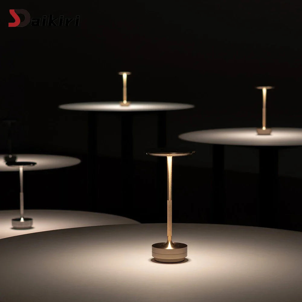 Tischlampe Akku – Touch Dimmbar – LED Tischleuchte Modern
