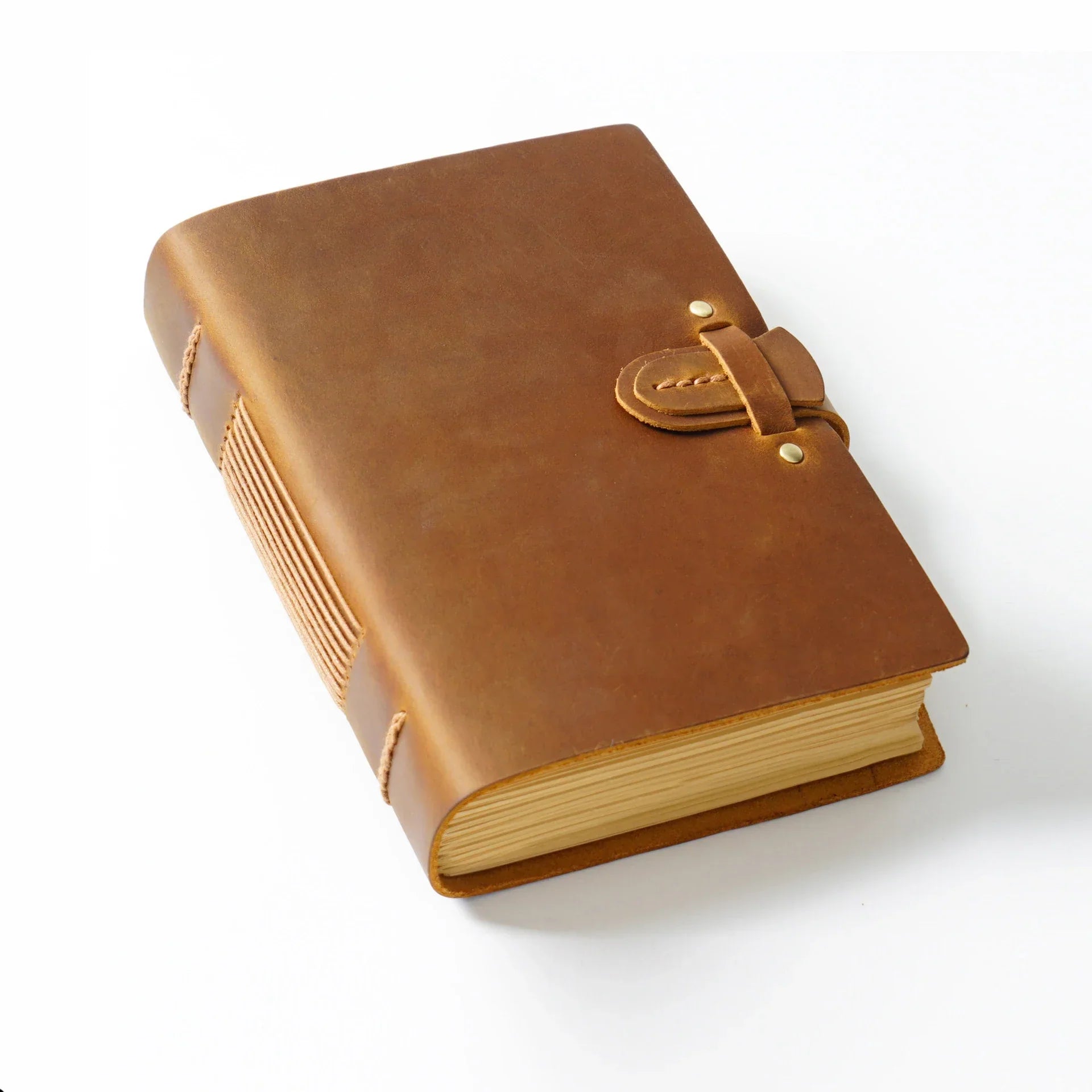 Lederjournal – Klassisch – Mit Verschluss – Für Notizen und Erinnerungen