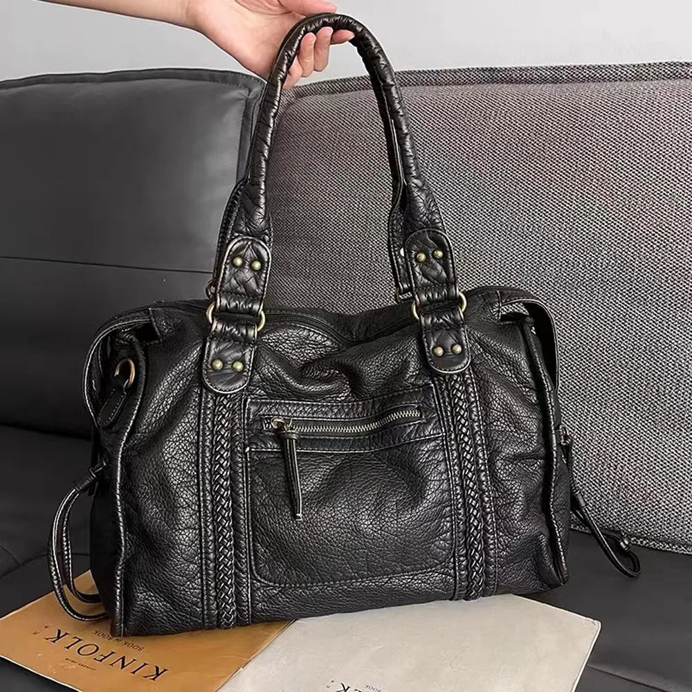 Luxus Handtasche Noir | Zeitloses Design, Hochwertiges Leder