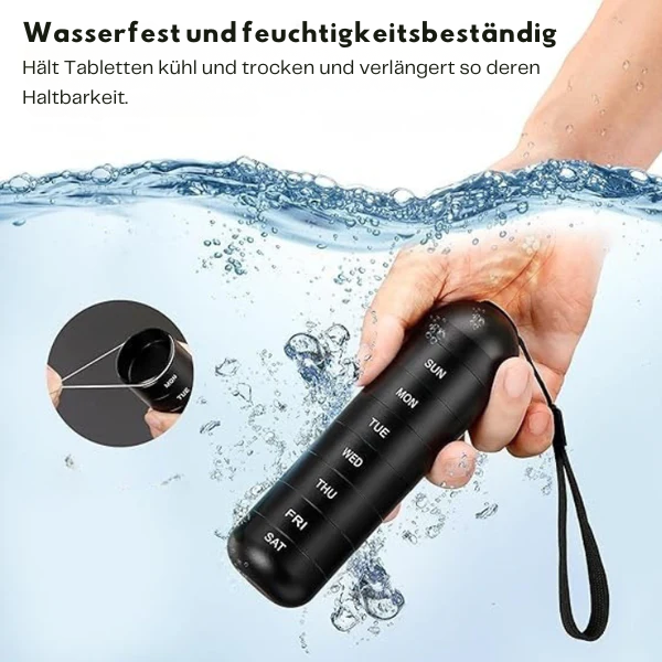 Tablettenspender – Für eine Woche – Praktisch und tragbar